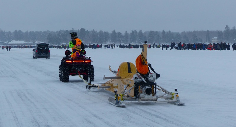 Illustration for article titled Sweden's 'Speed Weekend On Ice' Is Where Sanity Goes To Die And Axles Go To Break